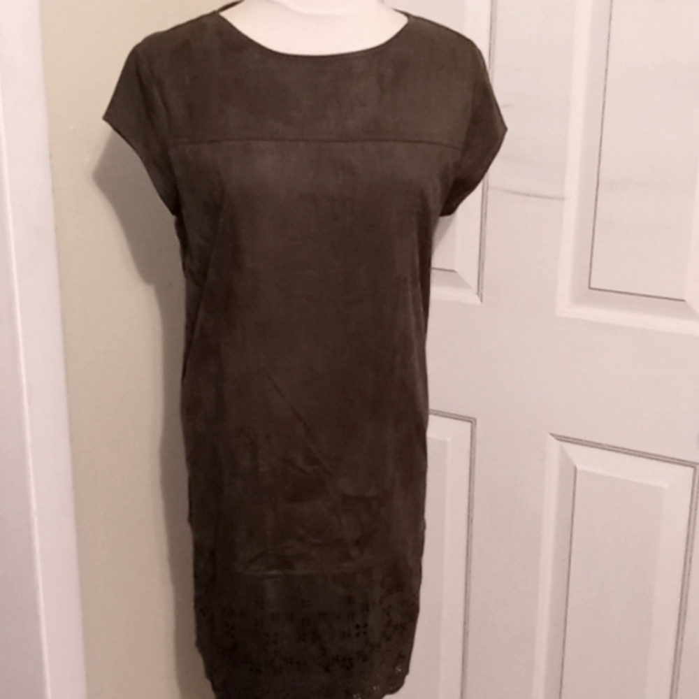 Soft Army Green Dress